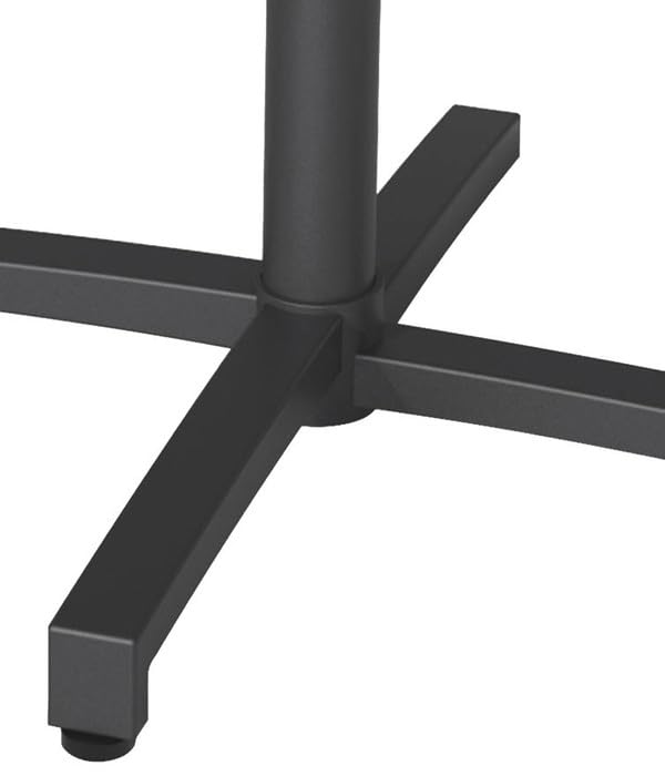Dehner Riverside Klapptisch grau 69,5x75 cm Aluminium Keramik