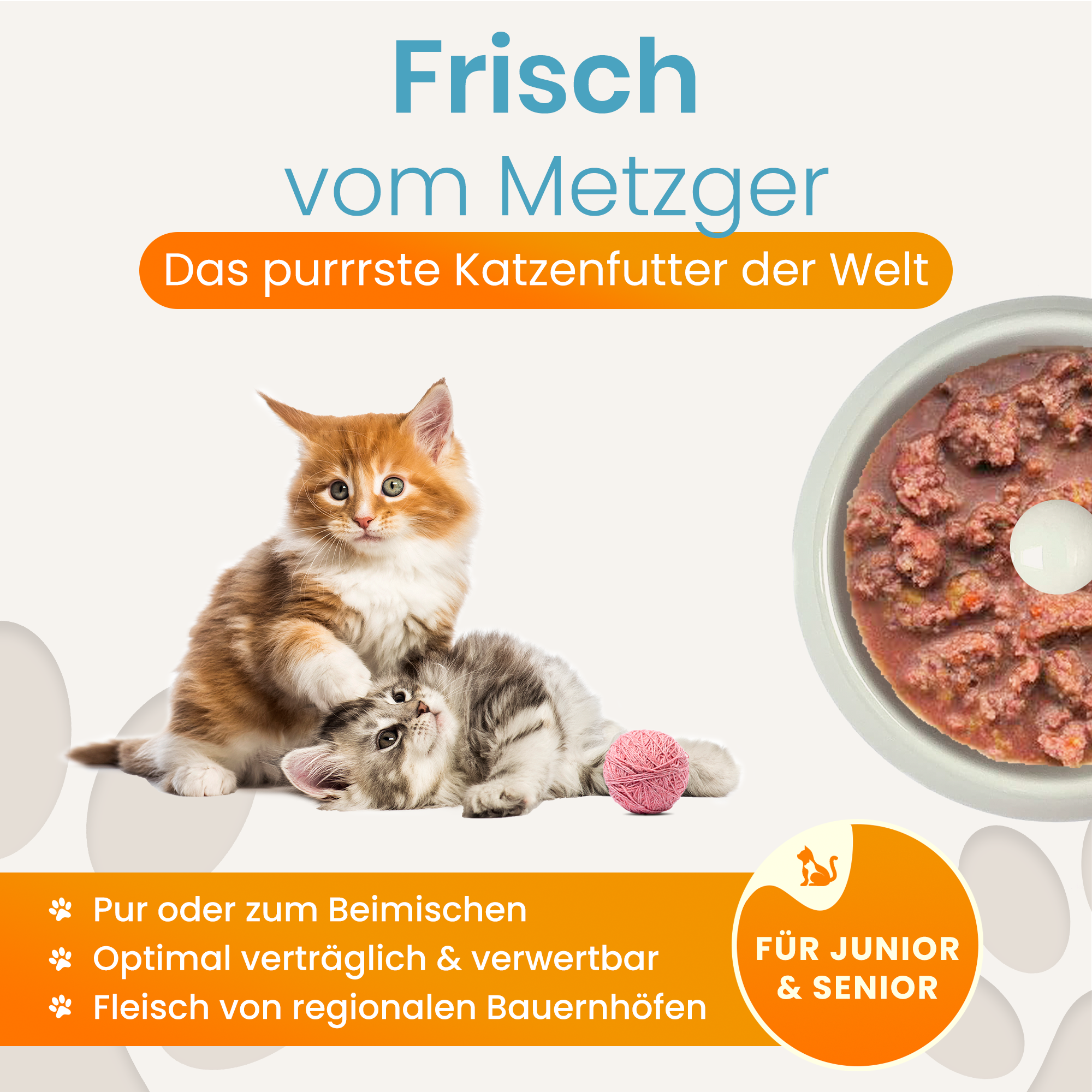 Lucky-Kitty Pute Nassfutter 200g getreidefrei