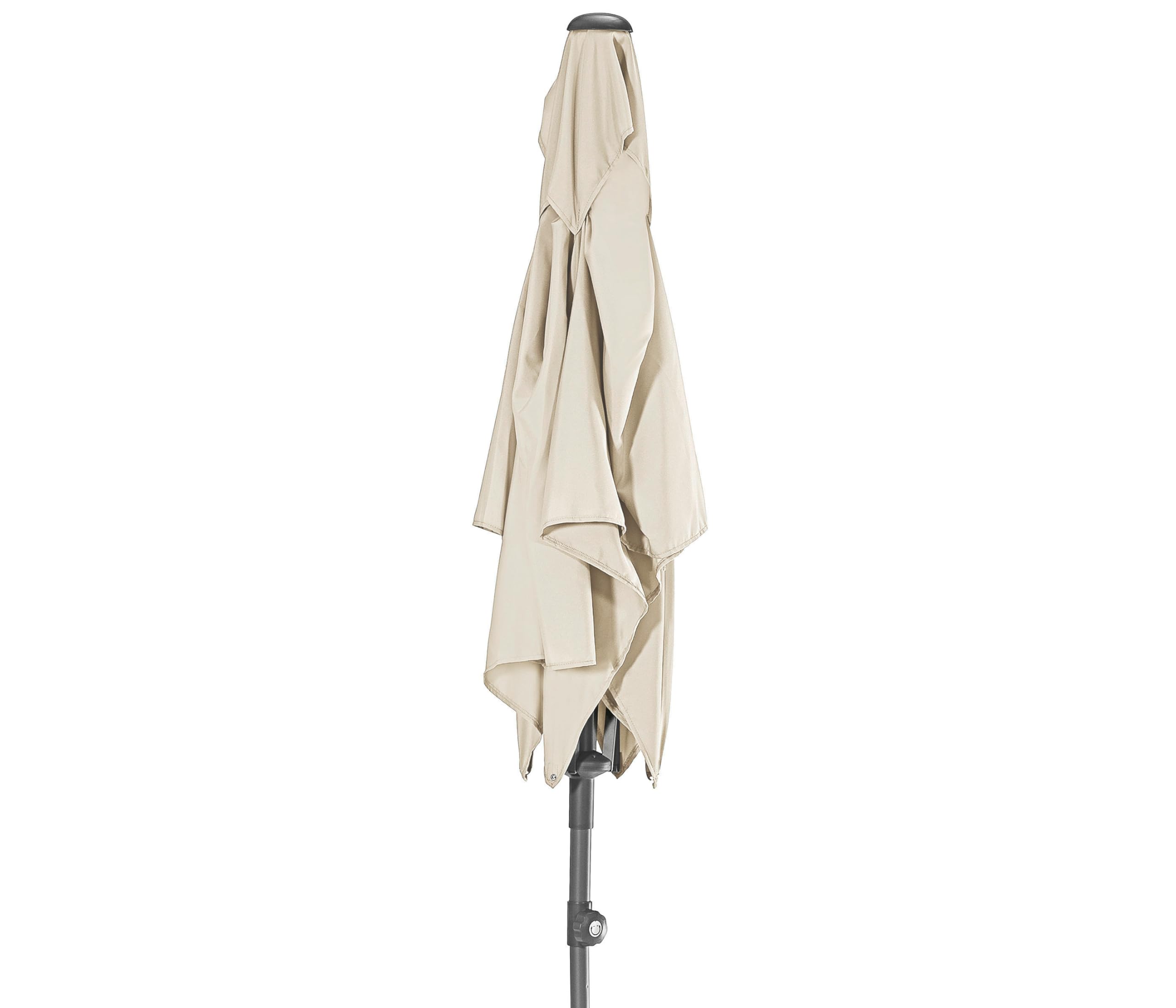 Dehner Premium Lovely Andros Sonnenschirm beige 210x150 cm UV80+