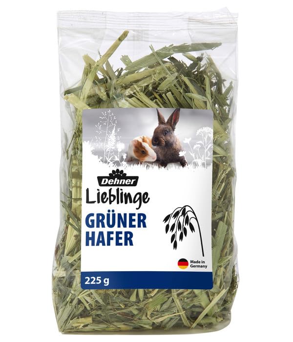 Dehner Lieblinge Grüner Hafer Nagersnack 4x225 g rohfaserreich