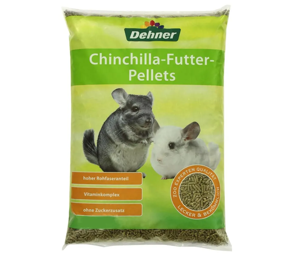 Dehner Lieblinge Chinchillafutter Pellets 5kg rohfaserreich