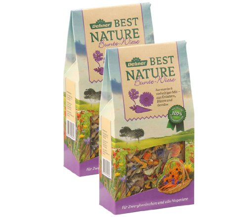 Dehner Best Nature Nagersnack Bunte Wiese 2x125 g