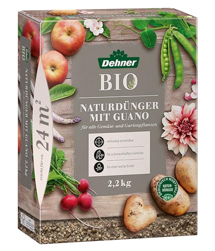 Dehner Bio Naturdünger mit Guano 2,5kg organisch-mineralisch