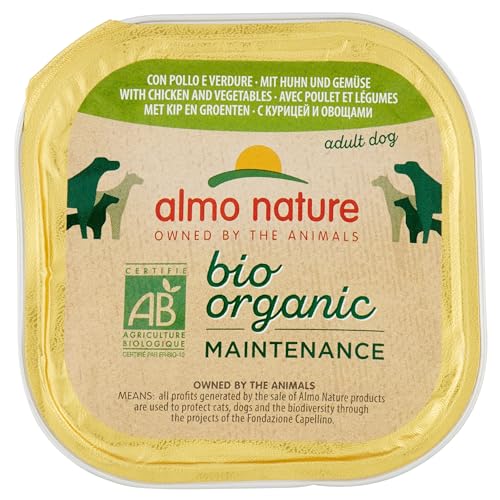 Almo Nature BioOrganic Nassfutter Huhn-Kartoffel 9x300g