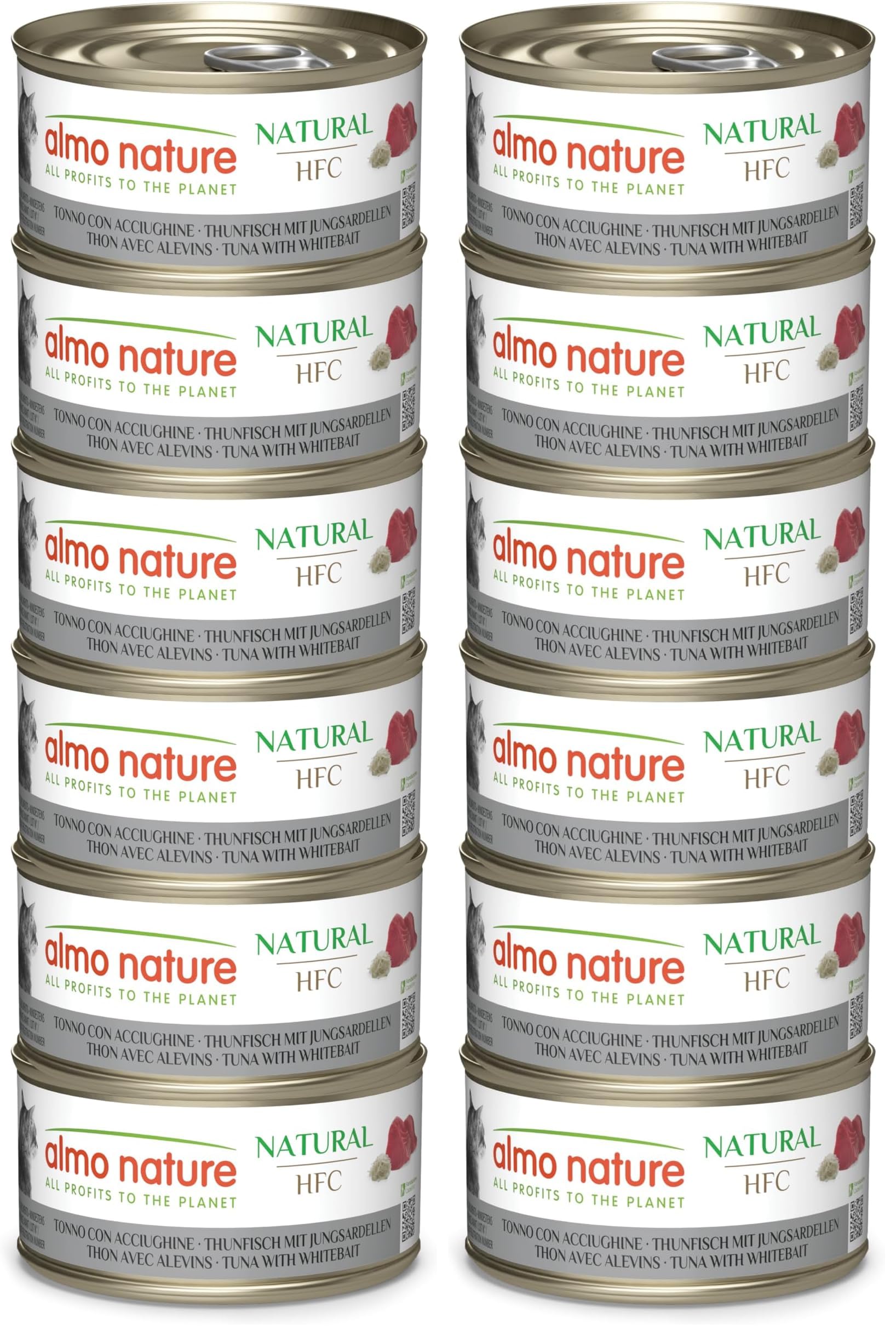 Almo Nature HFC Natural Nassfutter Thunfisch 6x70g glutenfrei