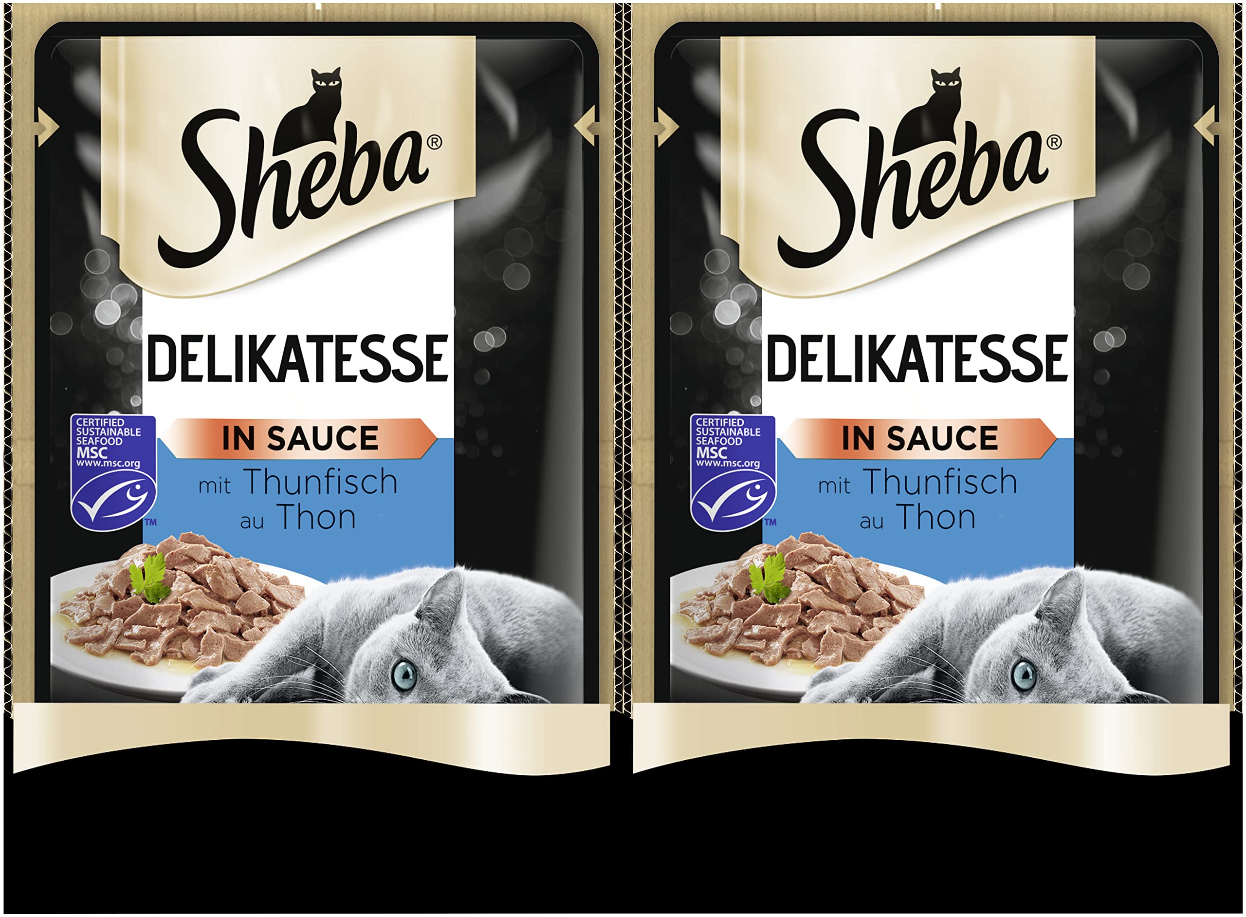 Sheba Delikatesse Rind Nassfutter Sauce 24x85g getreidefrei