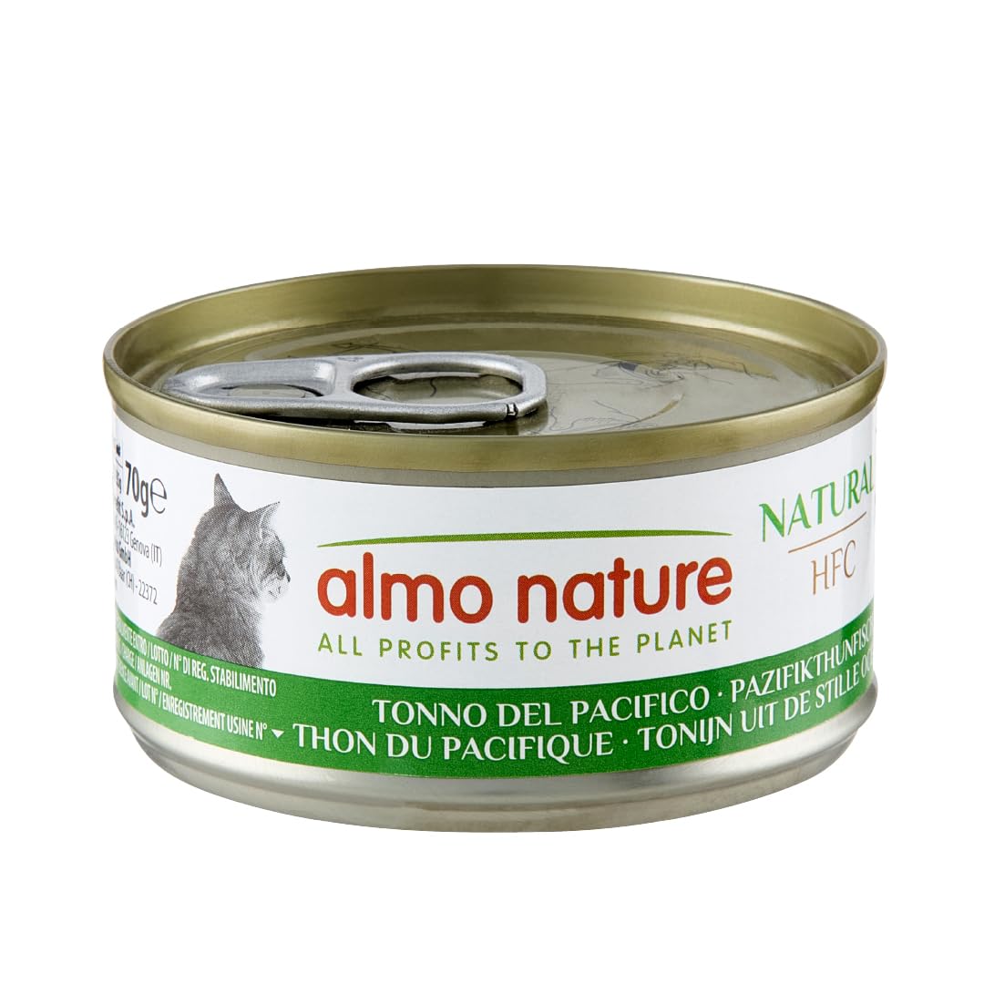 Almo Nature HFC Natural Thunfisch mit Jungsardellen Nassfutter 24x70g in Brühe
