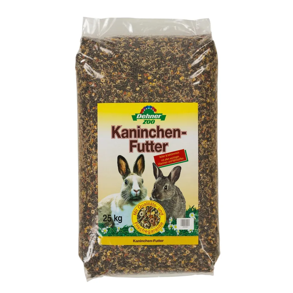Dehner Premium Lovely Kaninchenfutter 25 kg Getreide Luzerne