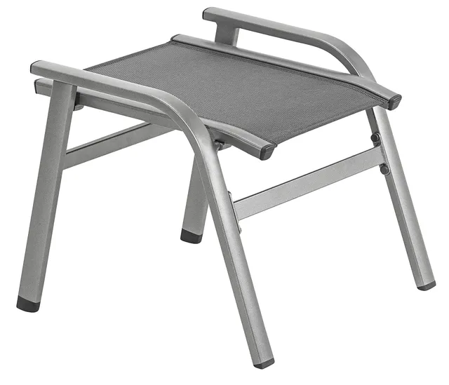 Dehner Chicago Stapelhocker Hocker grau 56,8x60,5x48 cm