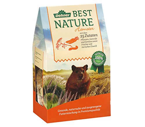 Dehner Best Nature Hamsterfutter 3x500g natürlich
