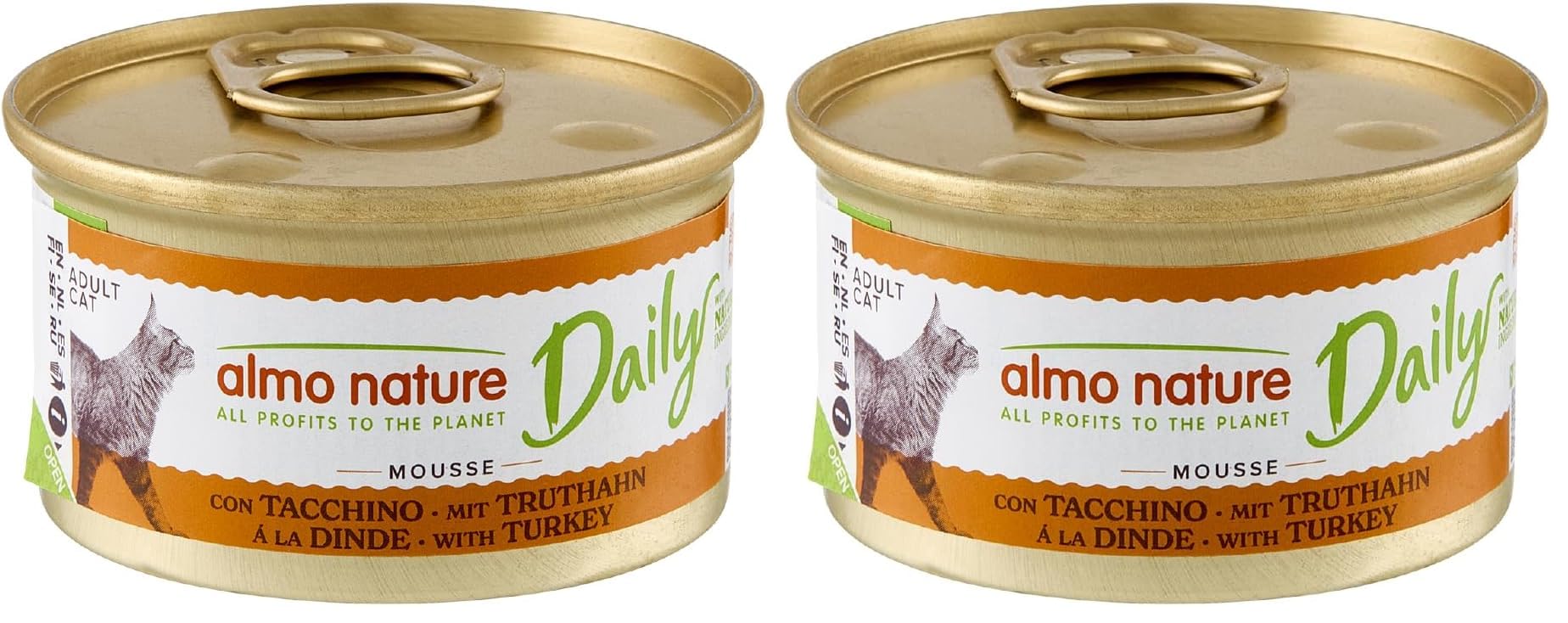 Almo Nature Daily Mousse Truthahn Nassfutter 24x85 g