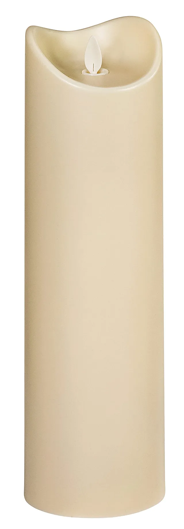 Dehner Outdoor LED-Kerze creme 30cm