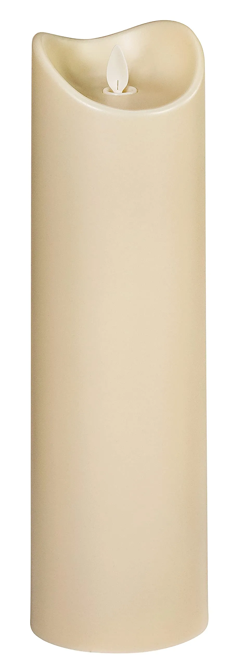 Dehner Outdoor LED-Kerze creme 30cm