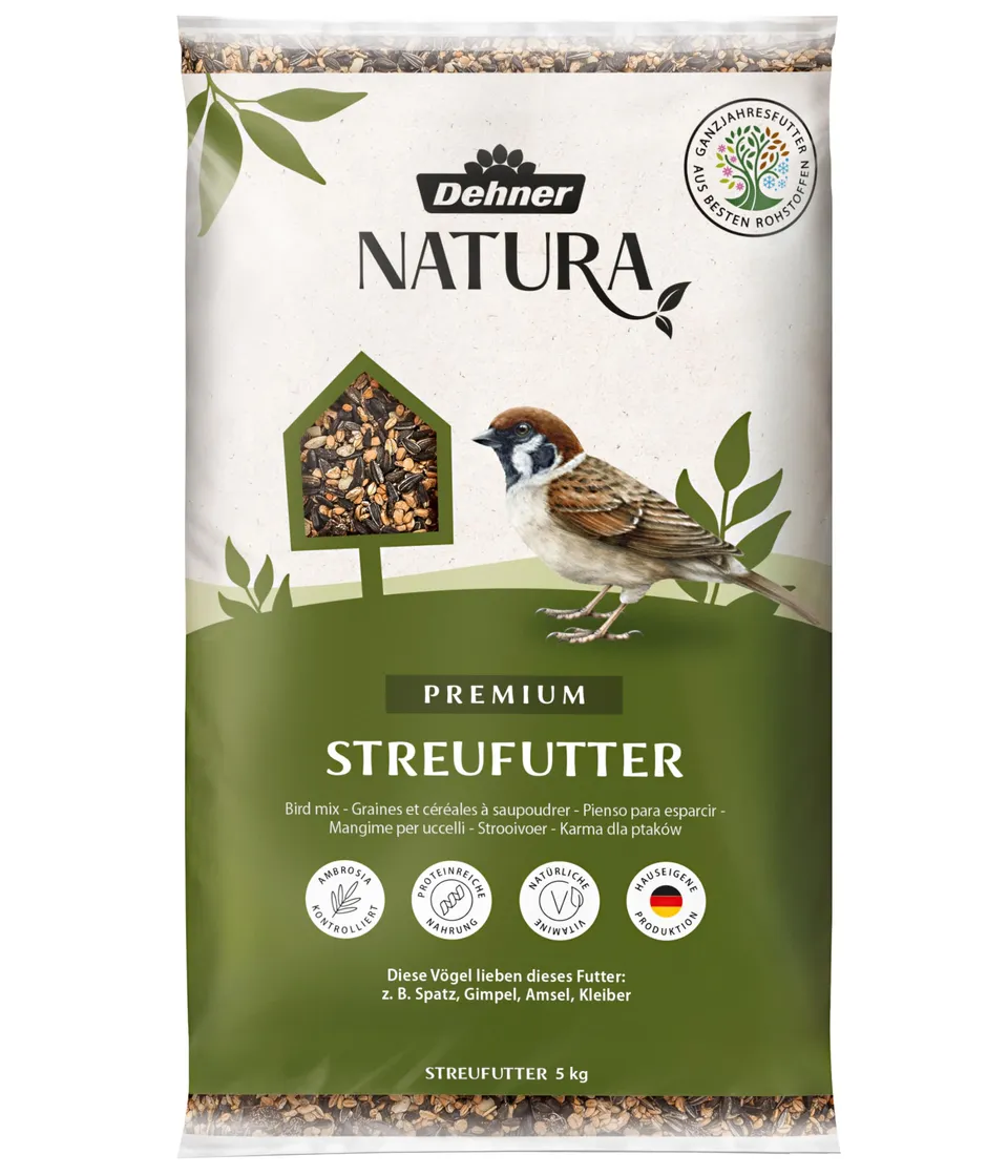 Dehner Natura Premium Streufutter Wildvogelfutter 5kg
