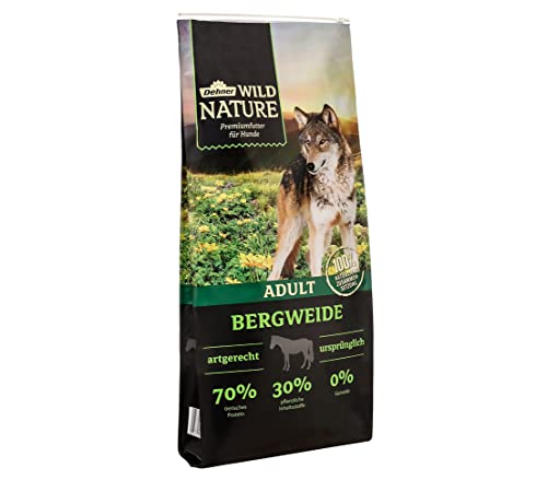 Dehner Wild Nature Bergweide Hundefutter Pferd Rind 12 kg