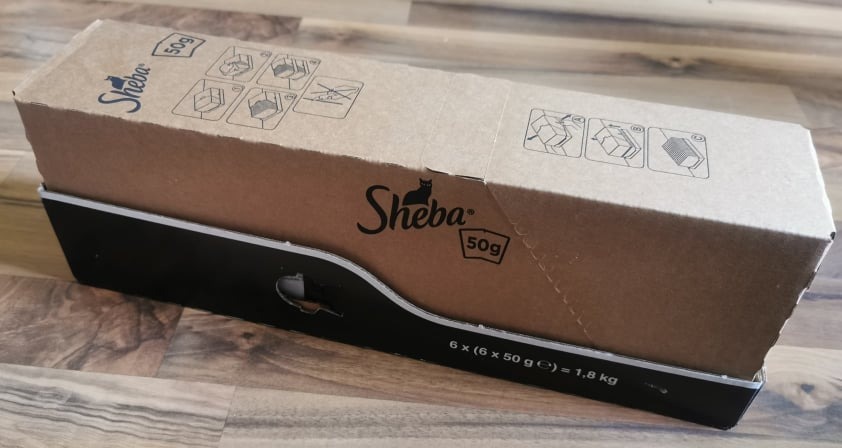 Sheba Fresh Fine Huhn Lachs Sauce Nassfutter 36x50g MSC