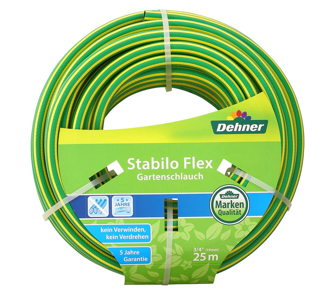 Dehner Stabilo Flex Gartenschlauch 50m 1/2 Zoll knickfest