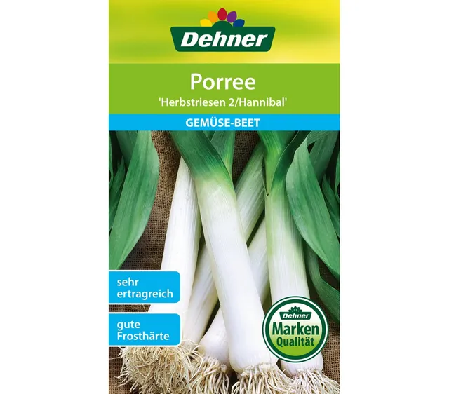 Dehner Herbstriesen 2 Porree-Saatgut 5x3g frosthart
