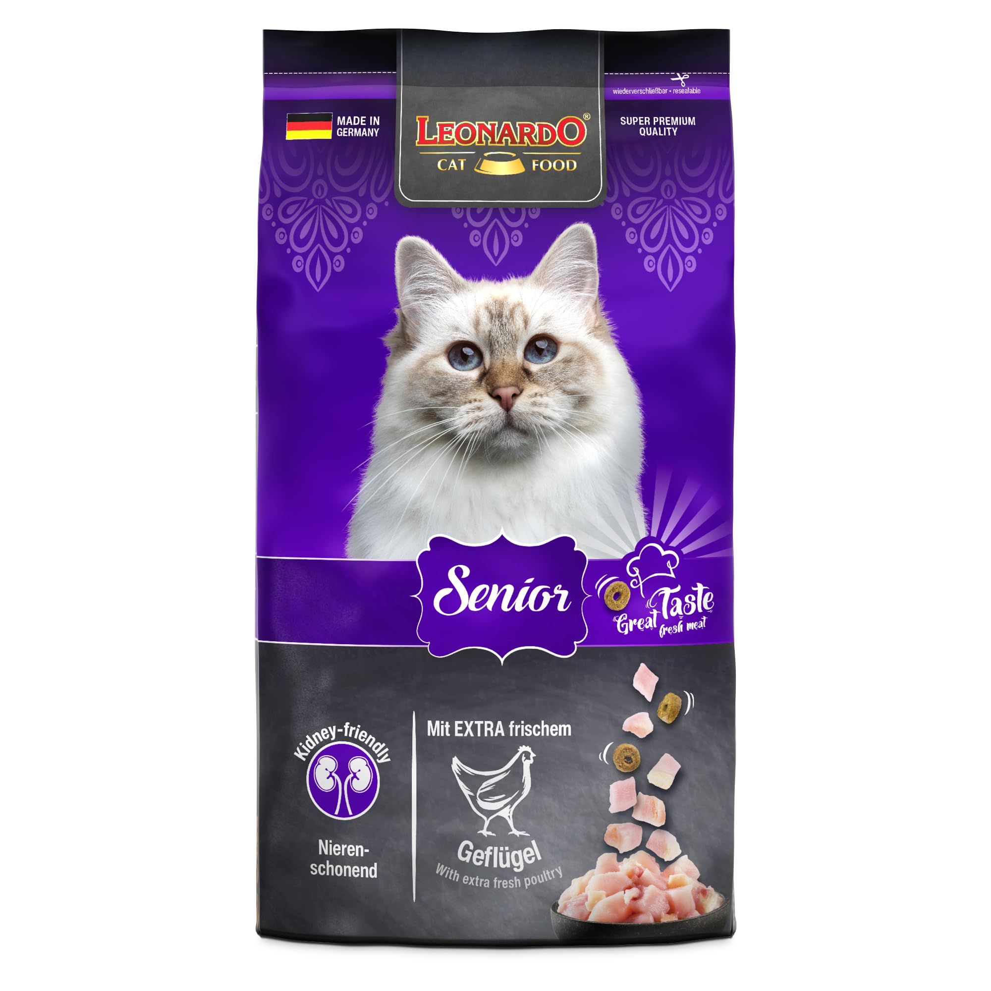 LEONARDO Senior Trockenfutter 7,5kg Geflügel