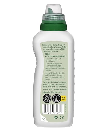 Dehner Palmendünger Flüssigdünger 500ml NPK