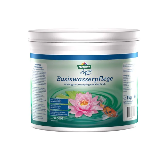 Dehner Aqua Basiswasserpflege Teichpflege 1000 g für 10000 l