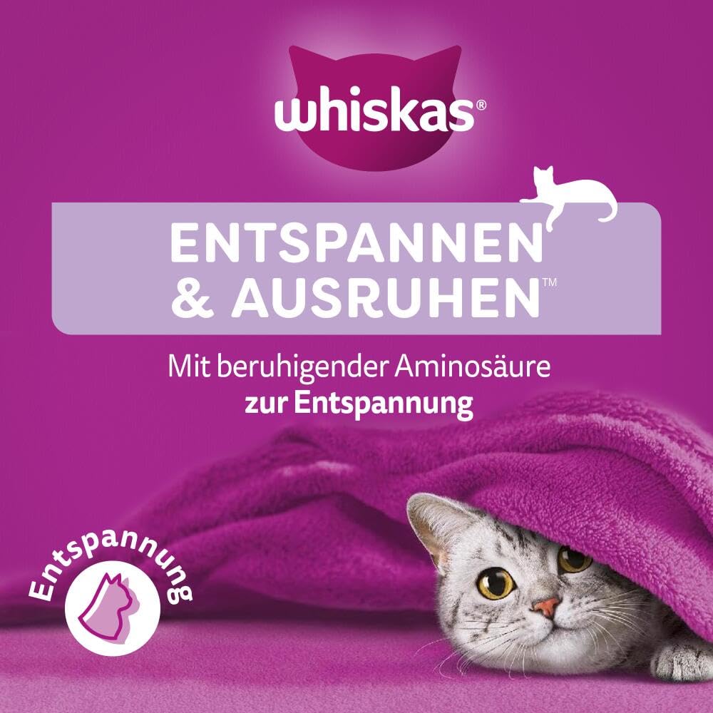 Whiskas Relax & Unwind Huhn Snack 8x45g knusprig