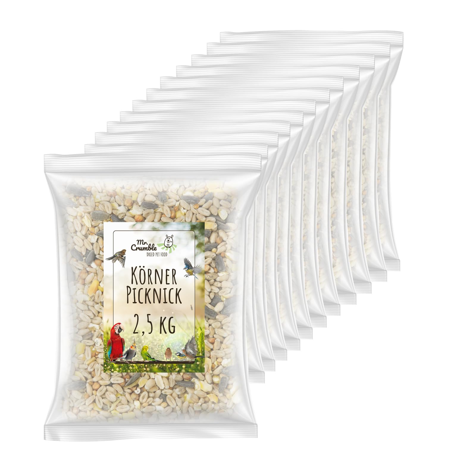 Mr. Crumble Körner-Picknick Vogelfutter 2,5kg ganzjährig