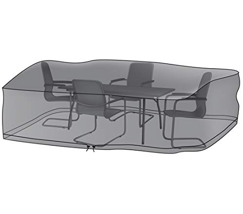 Dehner Deluxe Schutzhülle Gartenmöbel-Gruppe 295 cm anthrazit