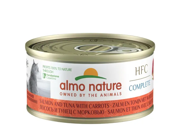 Almo Nature HFC Nassfutter Lachs Thunfisch 24x70g