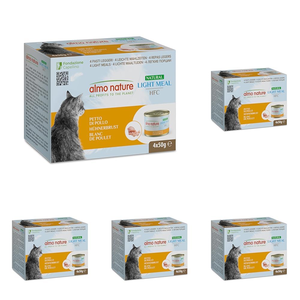 Almo Nature HFC Natural Light Meal Huhn Nassfutter 4x50g
