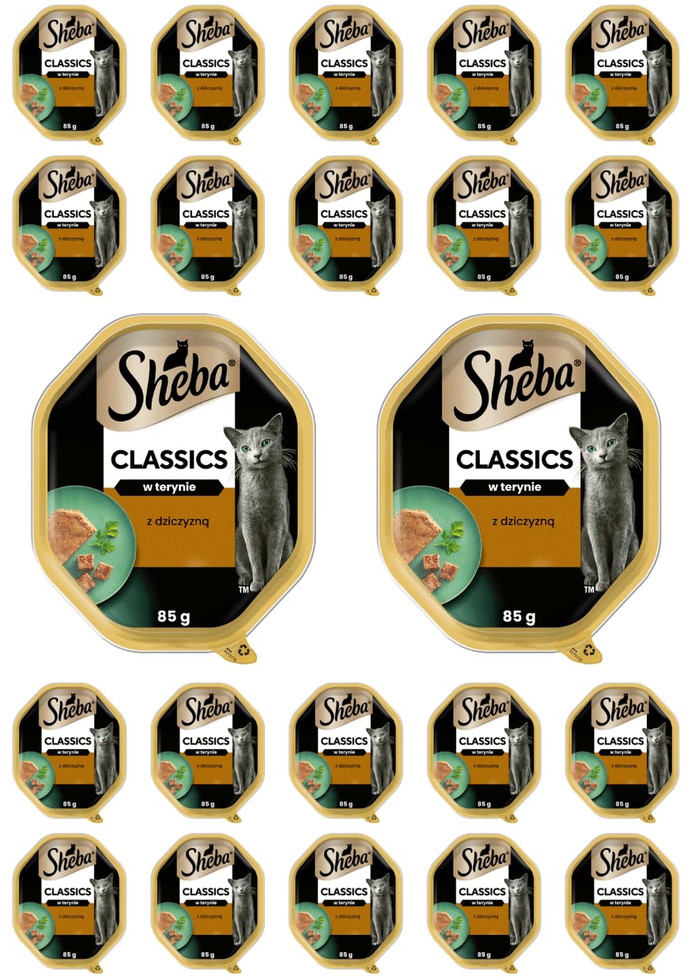 Sheba Classics Paté Kalb Huhn 22x85g