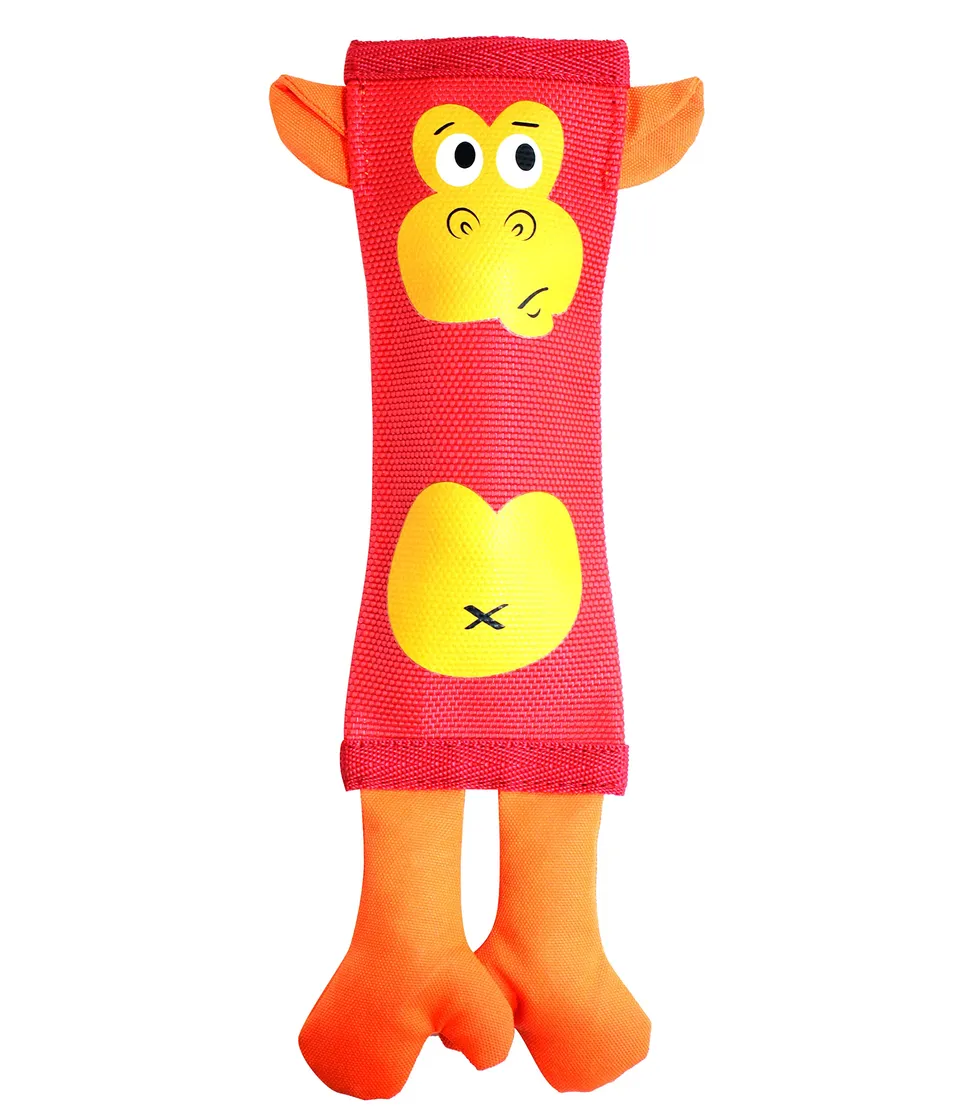 Dehner Lieblinge Firehose Monkey Hundespielzeug 31 cm bunt