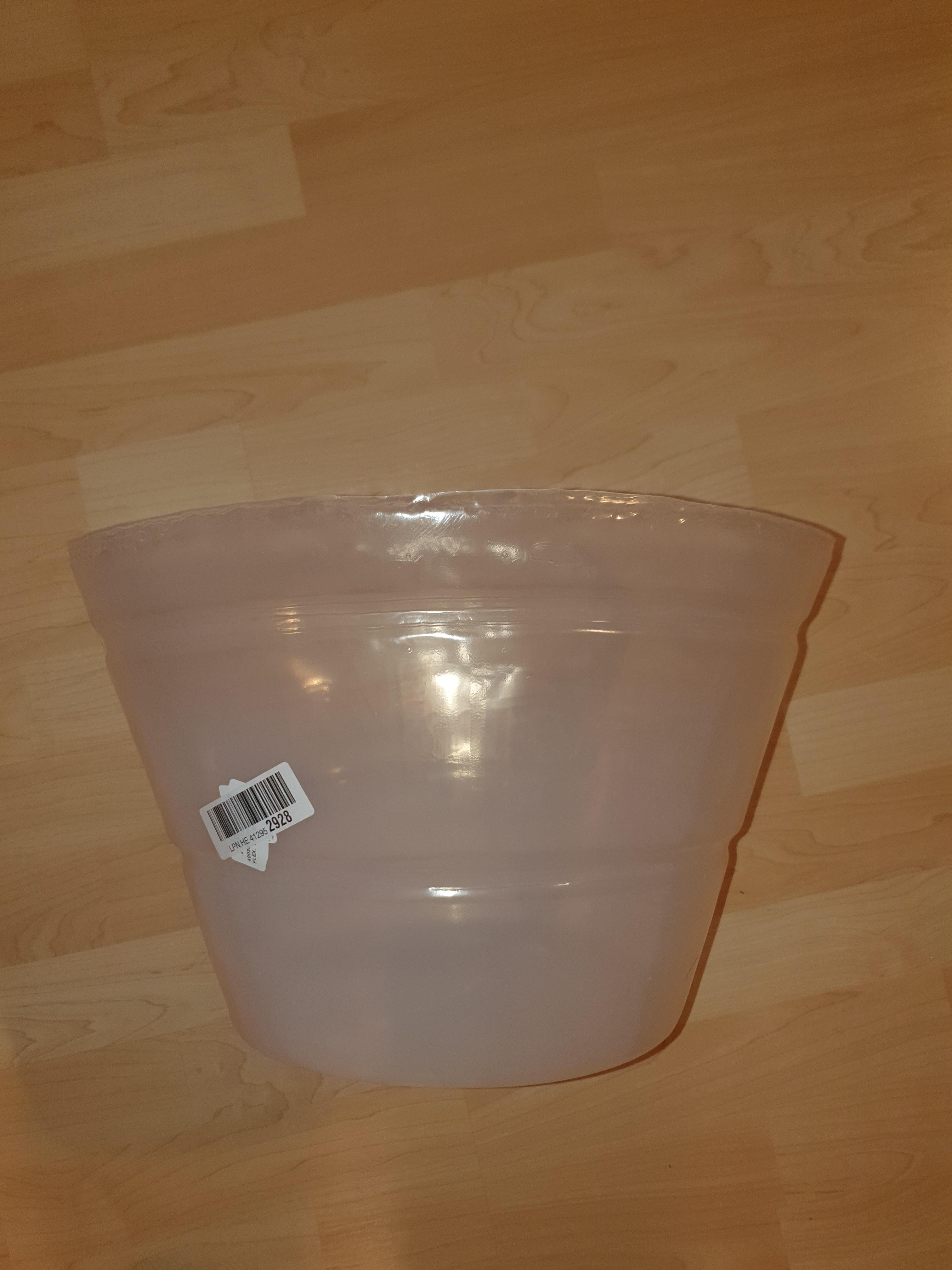 Dehner Premium Lovely Topfeinsatz 35cm transparent flexibel