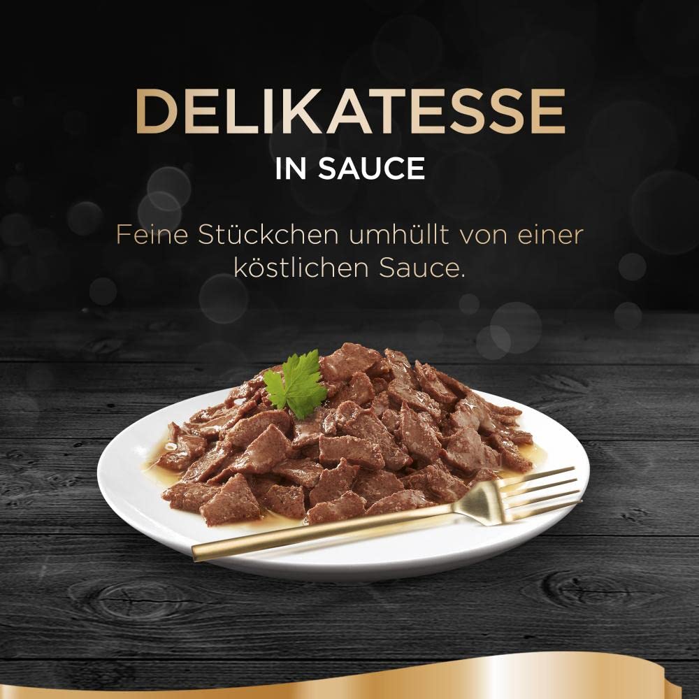 Sheba Delikatesse Rind Nassfutter Sauce 24x85g getreidefrei