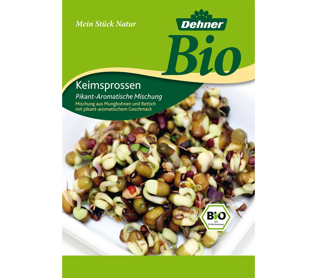 Dehner Premium Lovely Bio Keimsprossen Saatgut 8 Sorten