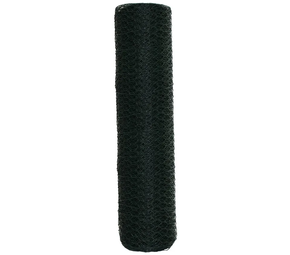 Dehner Drahtgitter sechseckig 10x0,5 m 13 mm PVC