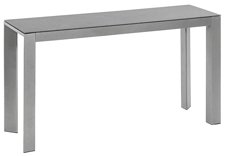 Dehner Premium Lovely Chicago Tisch schmal grau 133cm