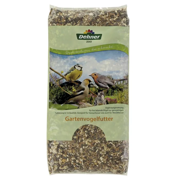 Dehner Premium Streufutter Gartenvogelfutter 5kg Körner