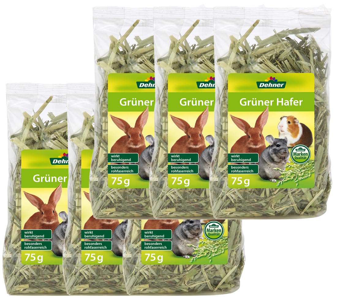 Dehner Premium Lovely Grüner Hafer Nagersnack 450 g rohfaserreich