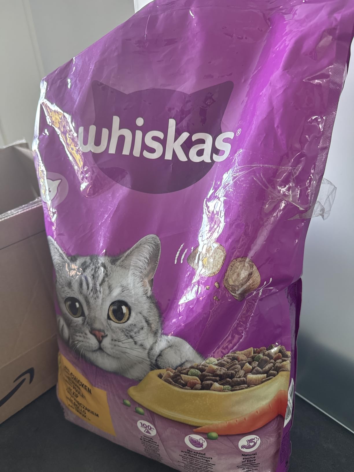 Whiskas Classic 1+ Trockenfutter Huhn 7 kg knusprig