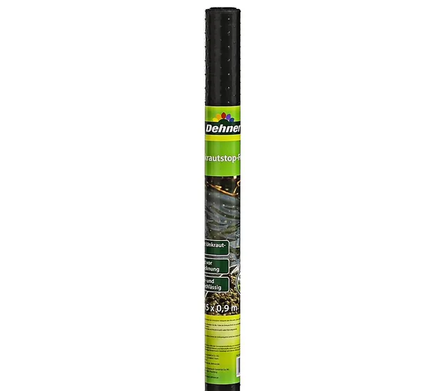 Dehner Unkraut-Folie 15x0,9 m dunkelgrau Beetfolie