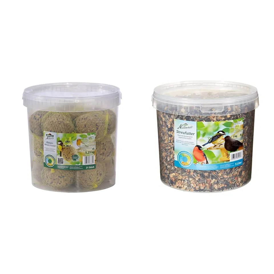 Dehner Natura Set Meisenknödel 21St + Streufutter 3kg