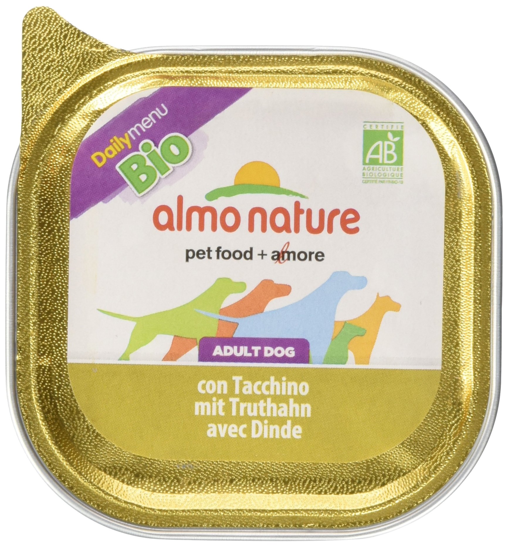 Almo Nature Bio Organic Rind & Gemüse Hundefutter 3,2 kg Bio