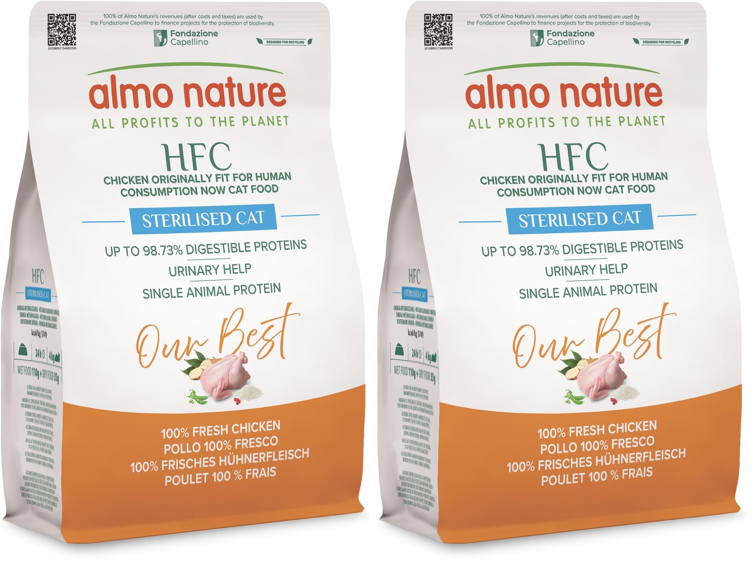 Almo Nature HFC Our Best Adult Sterilized Trockenfutter 300g Huhn