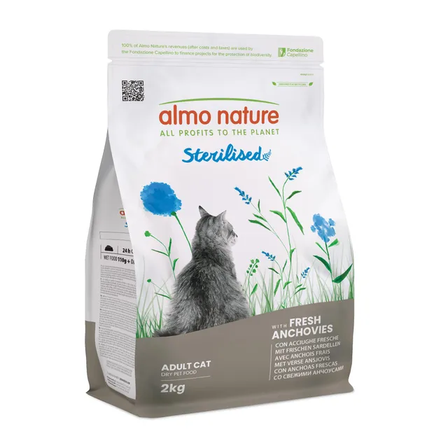 Almo Nature Sterilised Trockenfutter Sardellen 2 kg