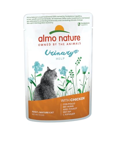 Almo Nature Urinary Help Huhn Nassfutter 30 x 70 g Cranberry