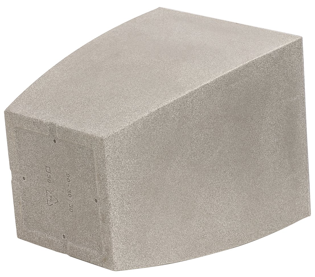 Dehner Lovely Bologna Blumentopf Kunststoff taupe 61 cm