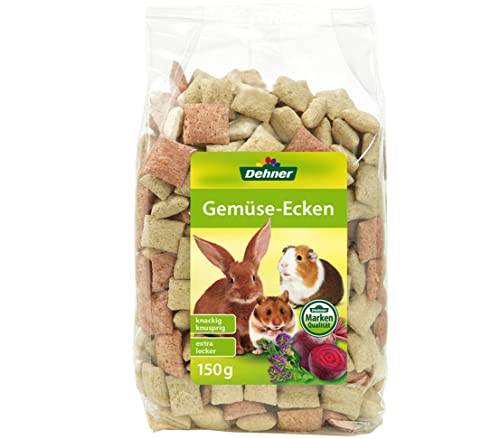 Dehner Gemüse-Ecken Nagersnack 8x150g knusprig