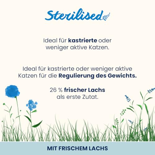 Almo Nature Sterilised Trockenfutter 2kg Lachs