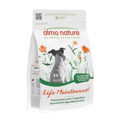 Almo Nature Life Maintenance Hundetrockenfutter Lamm 2kg XS-S